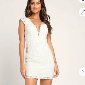 White Lace Lulu's Dress